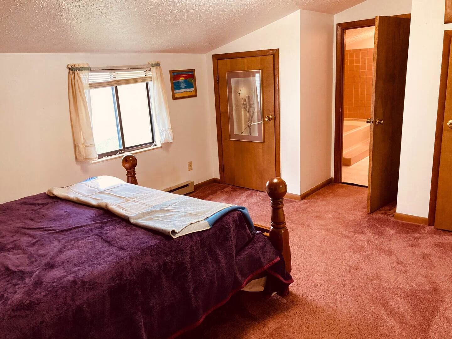 Furnished living room in a Mt Cottages place