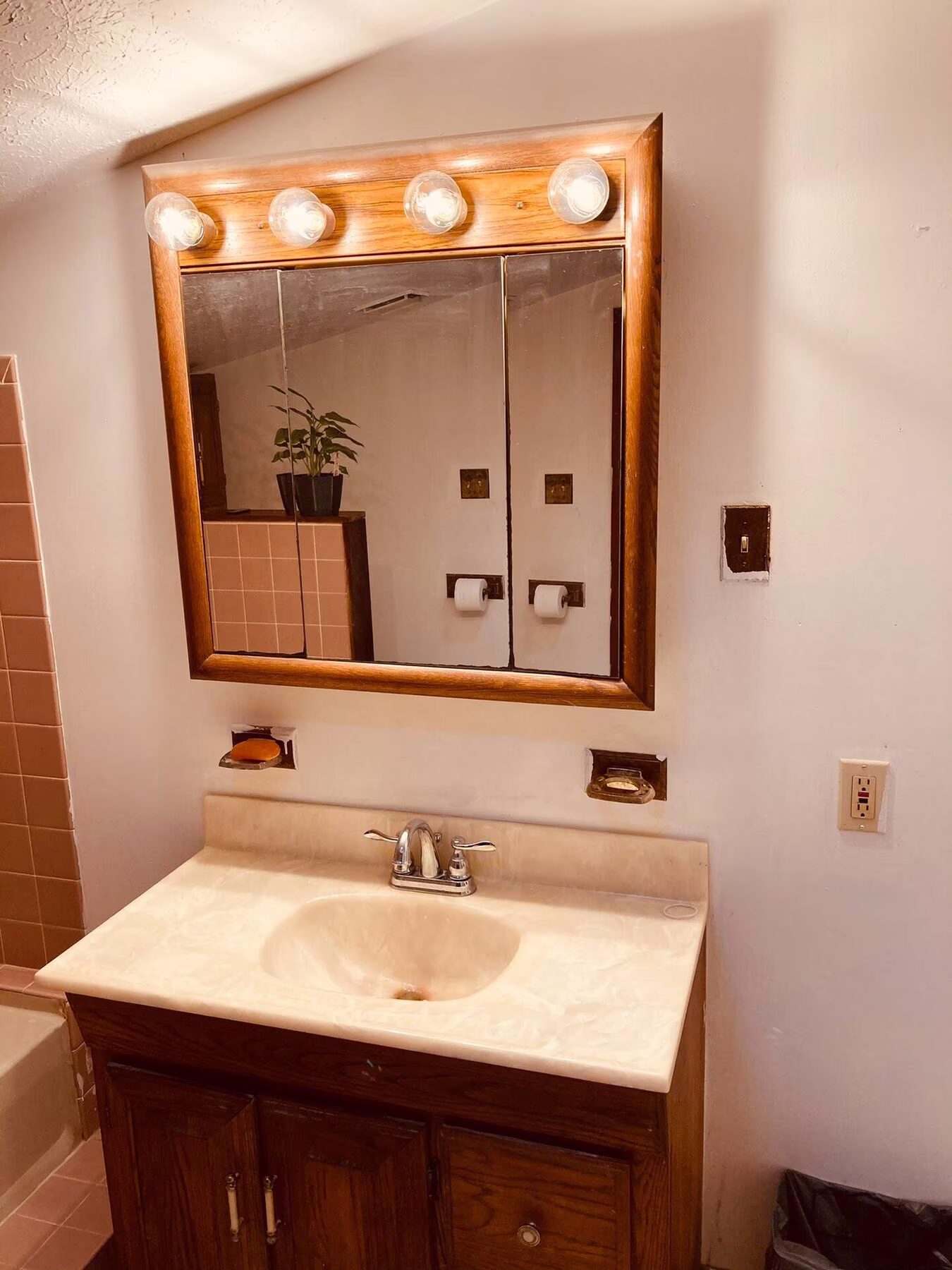 Comfortable furnished bedroom in a Mt Cottages place